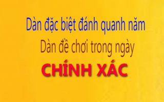 Thông tin cách lập dàn đề trong ngày